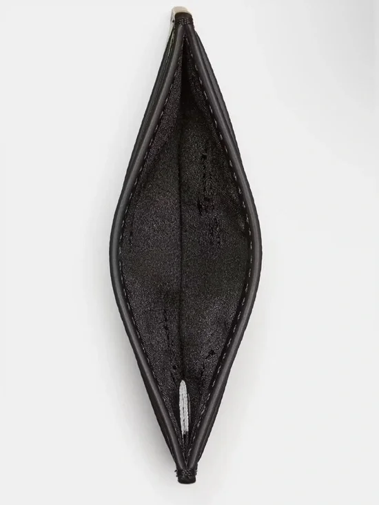 kate spade Black Saffiano Crescent Shoulder Bag w/matching card case. NWT - Picture 12 of 16